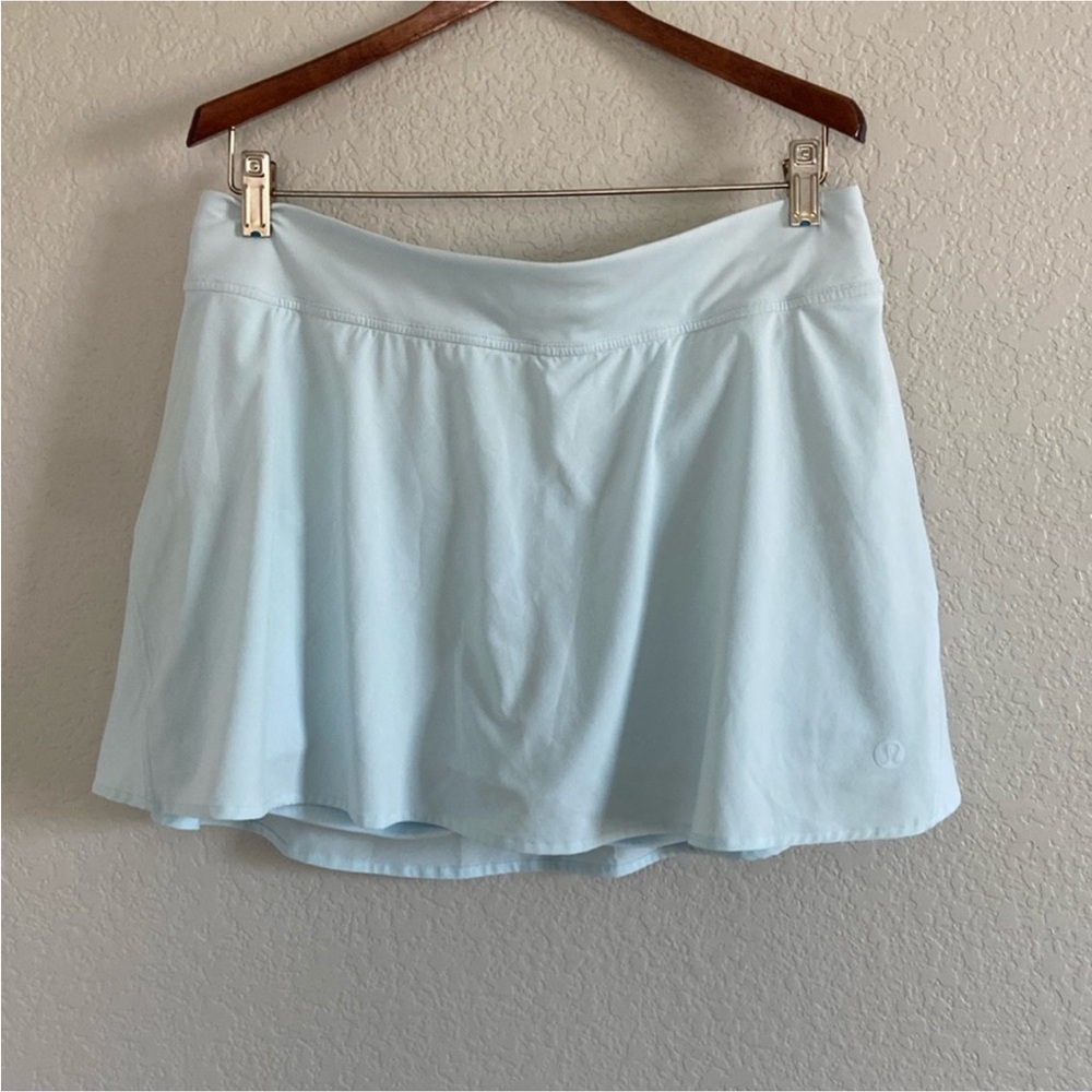 lululemon athletica Lightweight Blue Athletic Skirt